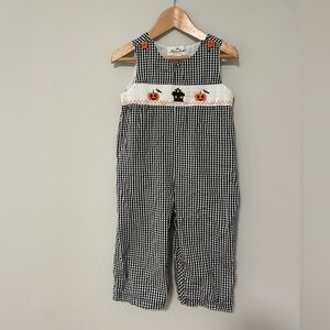 Smocked Halloween Romper